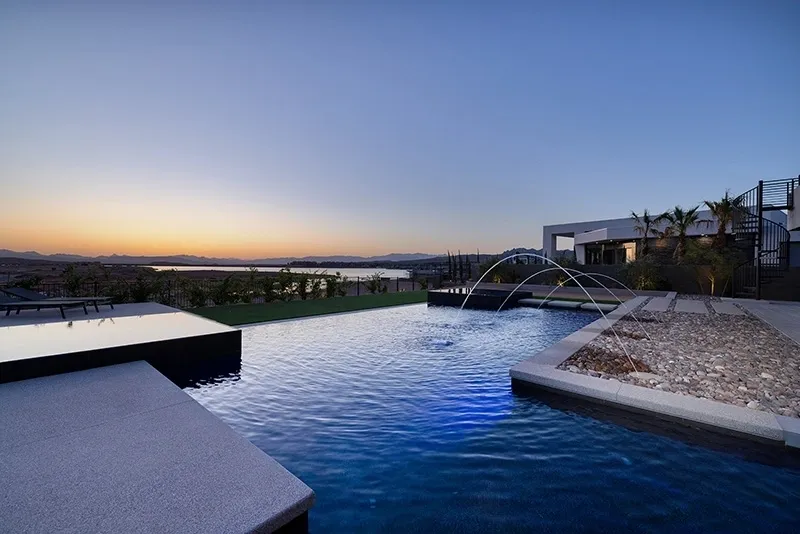 Luxury Property Sunset