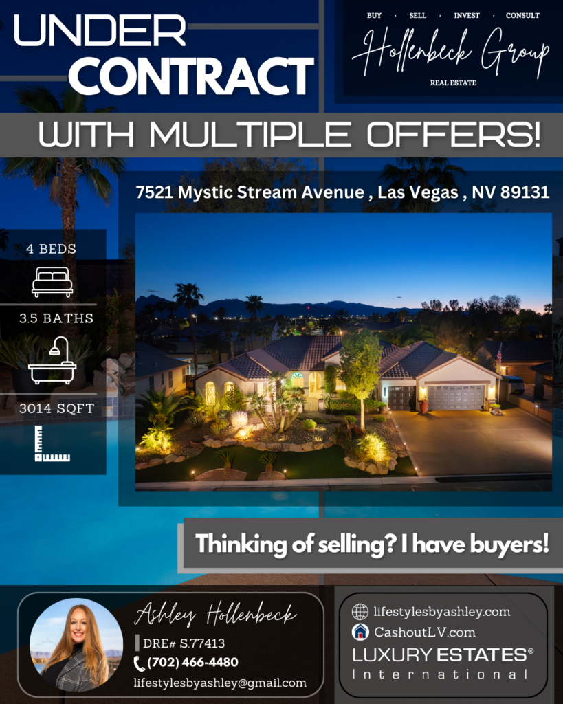 Under Contract with Multiple Offers – Mystic Stream