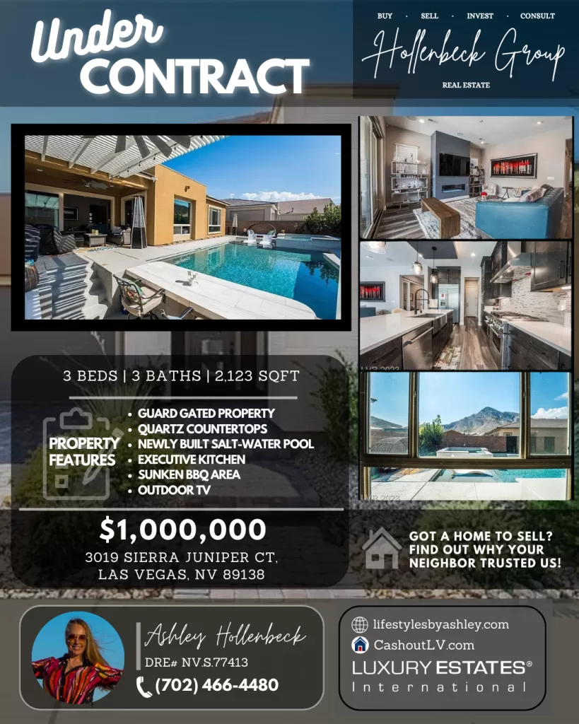 Under Contract – 3019 Sierra Juniper