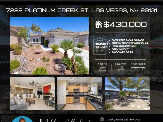 Just Listed – 7222 Platinum Creek