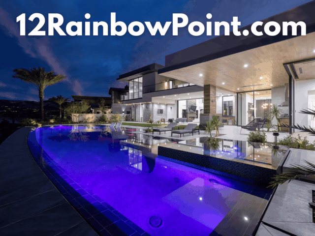 Luxury Real Estate in Lake Las Vegas | 12 Rainbow Point Pl