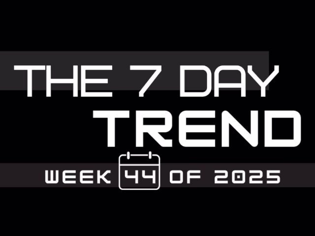 Las Vegas 7 Day Trend – Week 44 of 2025