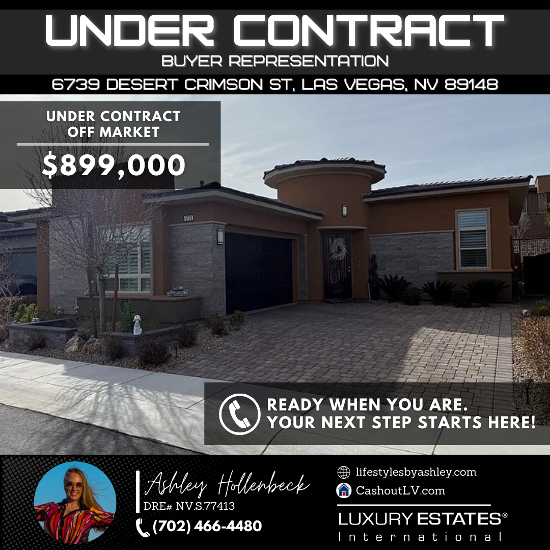 Under Contract – 6739 Desert Crimson
