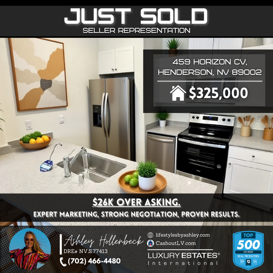 Just Sold – 459 Horizon Cv