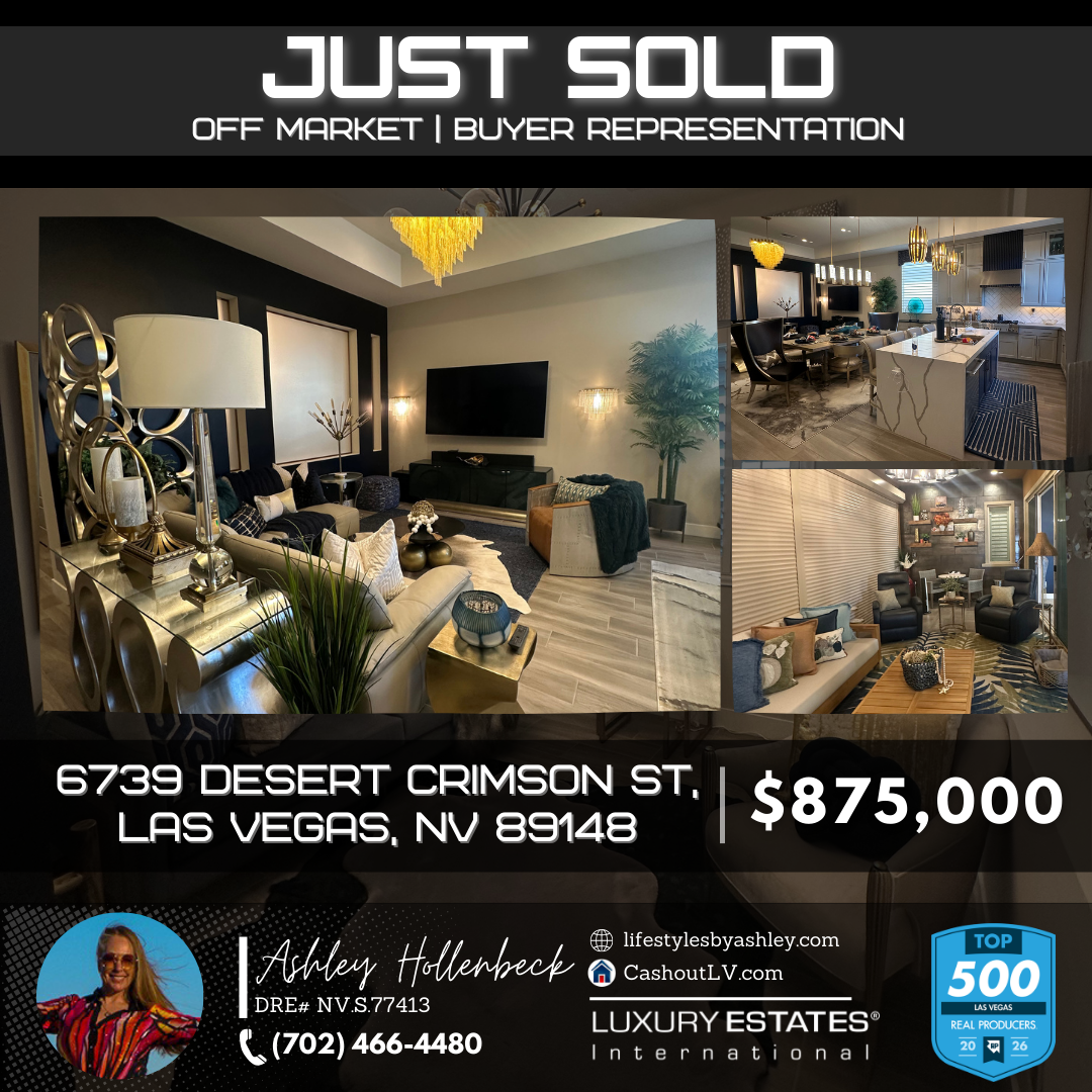Just Sold – 6739 Desert Crimson