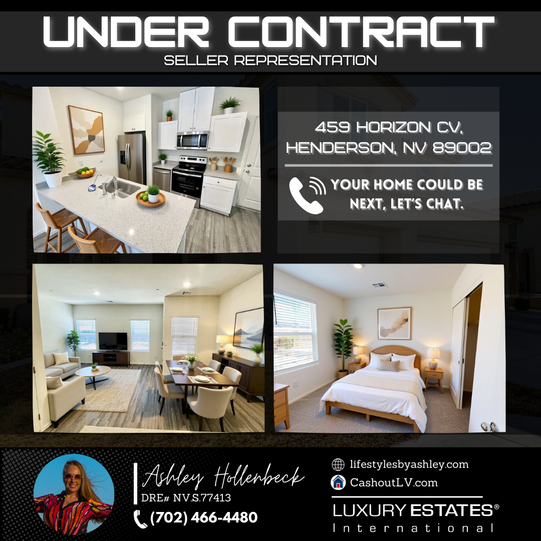 Under Contract – 459 Horizon Cv